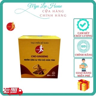 Nhân sâm và táo đỏ hòa tan CND Gisneng