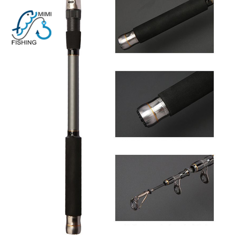 Cần câu rút Carbon StrongRiver + Khoen chất lượng cao, siêu bền, cao cấp 2.7m, 3.0m, 3.3m