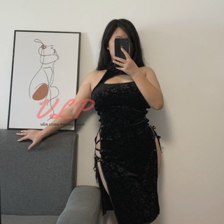 [BIGSIZE_90KG]_DN56_Cosplay sexy sườn xám