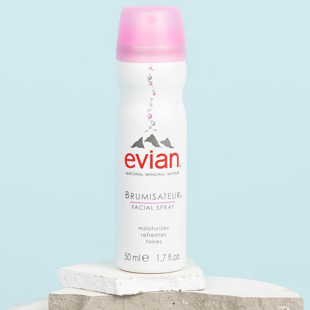 Xịt khoáng cấp ẩm và làm dịu da evian® Facial Spray 50ml