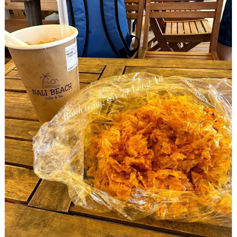 Túi hck 500gr- BÁNH TRÁNG SA TẾ CAY 79- Long An, túi hck 500gr