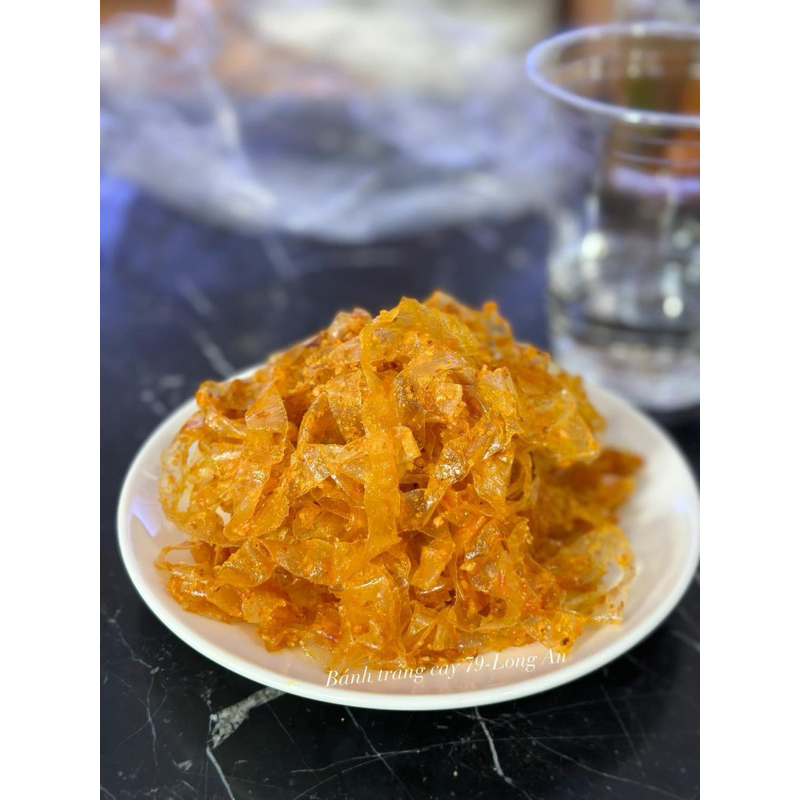 Túi hck 500gr- BÁNH TRÁNG SA TẾ CAY 79- Long An, túi hck 500gr