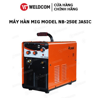 Máy hàn mig nb-250e jasic hàn dây từ 0.8-1.0mm kèm súng hàn, kẹp mát, đồng hồ co2