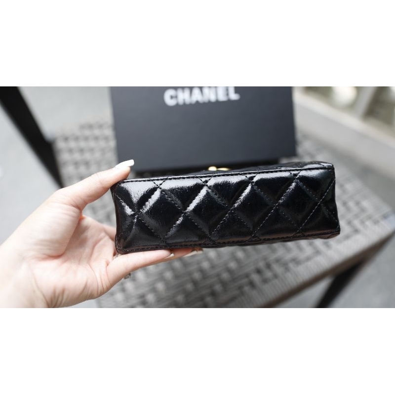 Túi xách nữ C.N. CRUISE sz19x22cm da nhám dày dặn có độ bóng nhẹ fullbox nam châm kèm bill