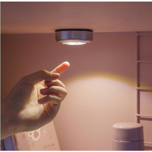 Đèn led 3 bóng dán tường, tủ quần áo, cốp xe