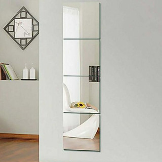 COMBO 3 Gương dán tường 30x30cm, Gương dán tường nhà tắm, phòng ngủ chống vỡ