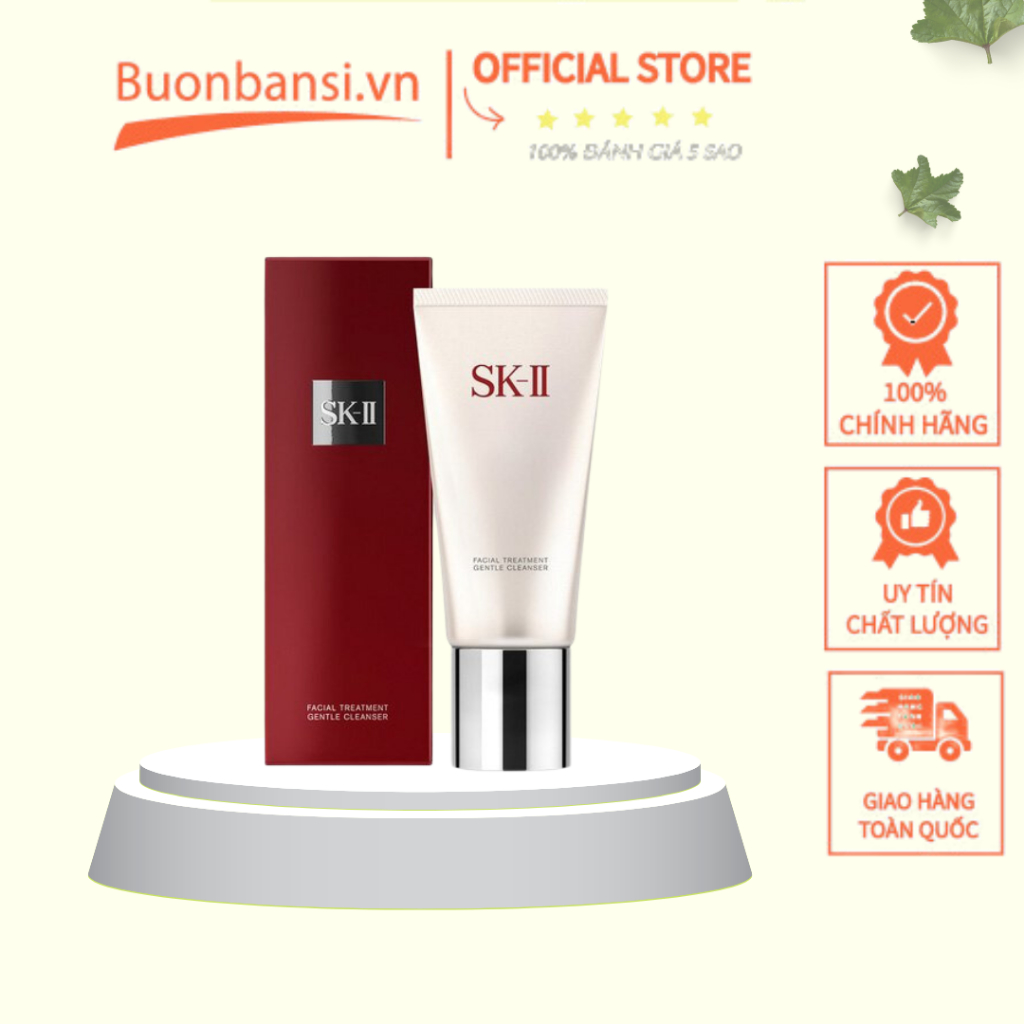 Sữa Rửa Mặt SK-II Facial Treatment Gentle Cleanser 120gr - Tuýp Cao