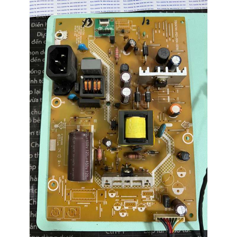 BOARD MẠCH NGUỒN MÀN HÌNH AOC I2769V, board nút nhấn chức năng màn hình AOC I2769V