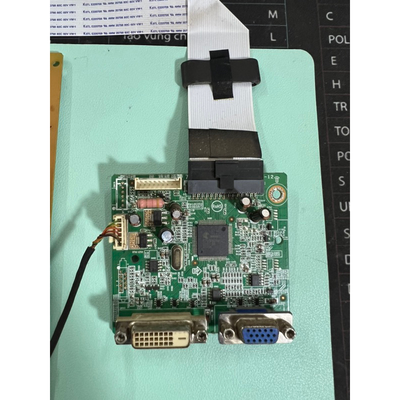 BOARD MẠCH NGUỒN MÀN HÌNH AOC I2769V, board nút nhấn chức năng màn hình AOC I2769V