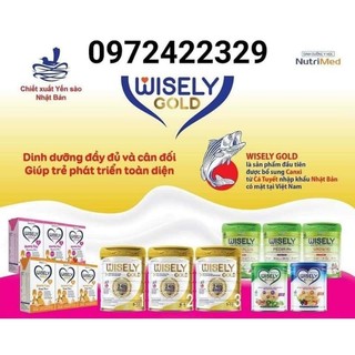 Sữa Wisely Gold số 1/số 2/số 3 lon 900g