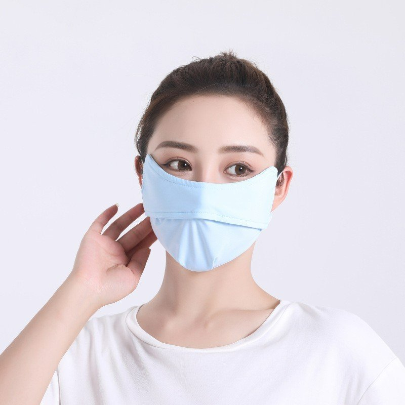 Khẩu trang chống tia UV cao cấp Thiết Kế chống nắng UPF 50+ nam nữ đều thích hợp