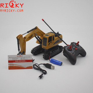 XE MÚC bánh xích BIN SẠC ĐIỀU KHIỂN TỪ XA, MÚC ĐẤT NHƯ THẬT