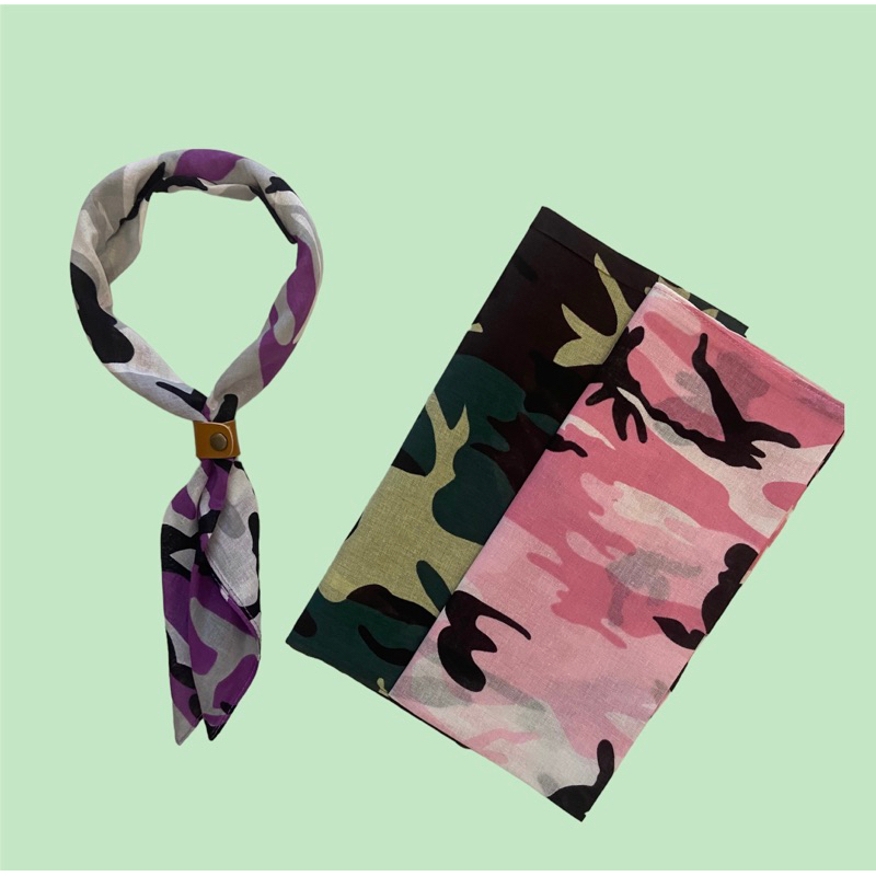 Khăn rằn ri. (Bandana size 55x55cm)