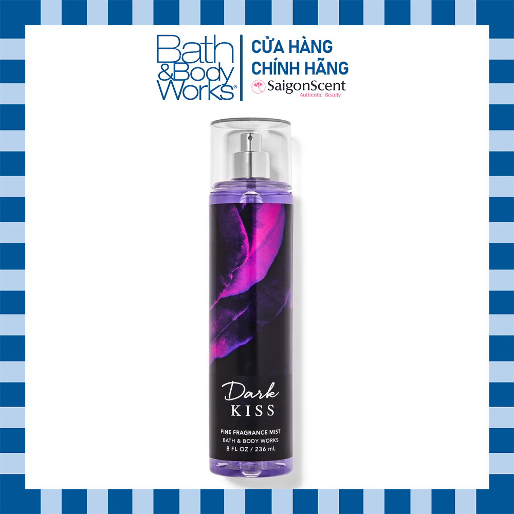 Xịt thơm toàn thân Bath & Body Works / Dark Kiss ( 236mL )