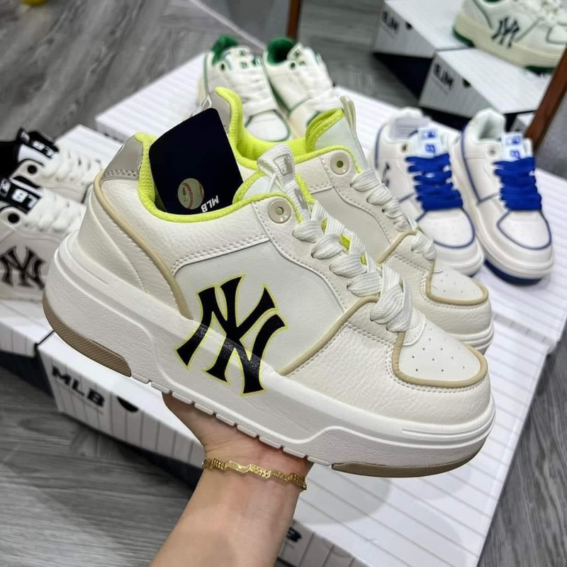 Giày MLB Chunky Liner 3 màu, giày MLB chunky nam nữ bản cao cấp full phụ kiện