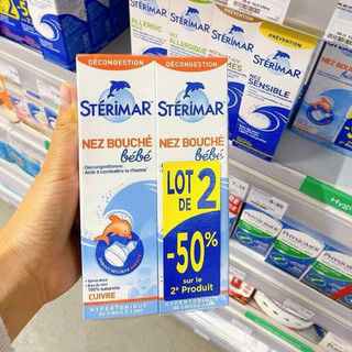 Xịt mũi cá heo Sterima Pháp 100ml