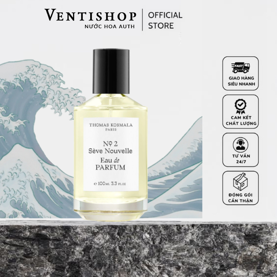 | 𝐕𝐄𝐍𝐓𝐈𝐒𝐇𝐎𝐏.𝟔𝟖 | Nước hoa Niche - Thomas Kosmala No.2 Seve Nouvelle - 10ml