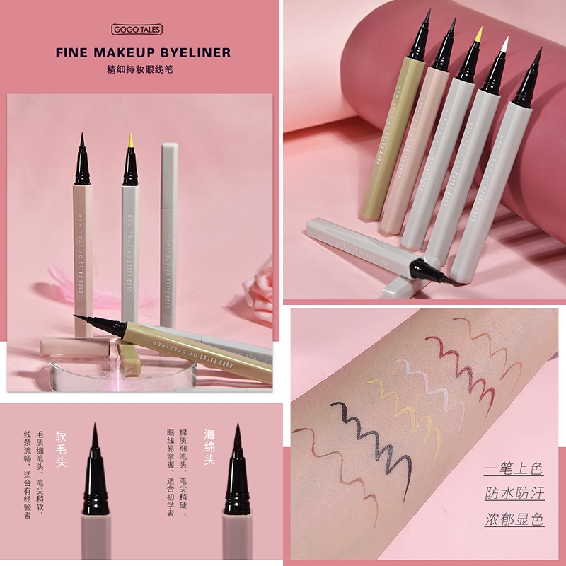 Bút Kẻ Mắt Nước GoGo Tales Of Eyeliner lâu trôi Chính hãng