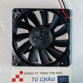 Quạt tản nhiệt fan 8cm x 8cm - điện áp dc: 12v