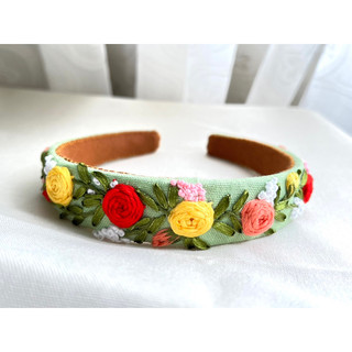 Cài tóc(bờm tóc)thêu tay Handmade by Chang