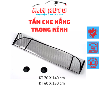 Tấm che nắng trong kính lái ô tô, che nắng, chống nắng hiệu quả, kích thước 70 x 140cm, 60 x 130cm