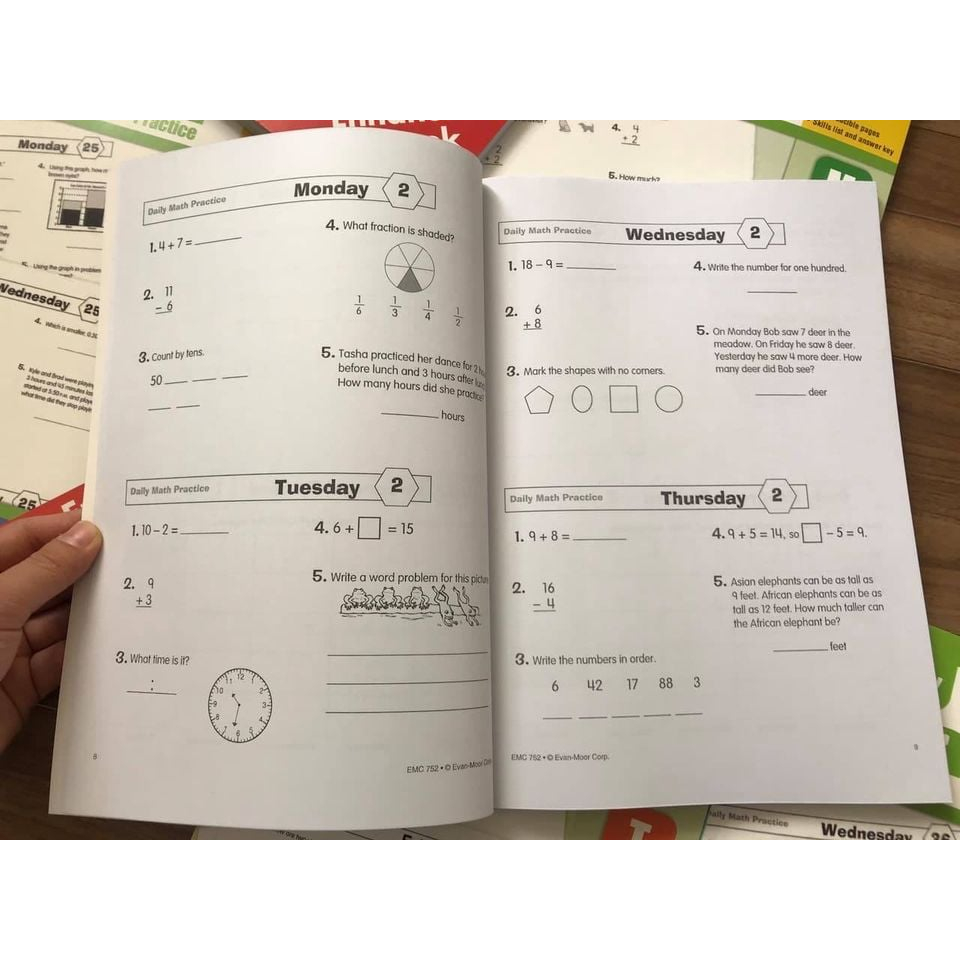 DAILY MATH PRACTICE full 6q