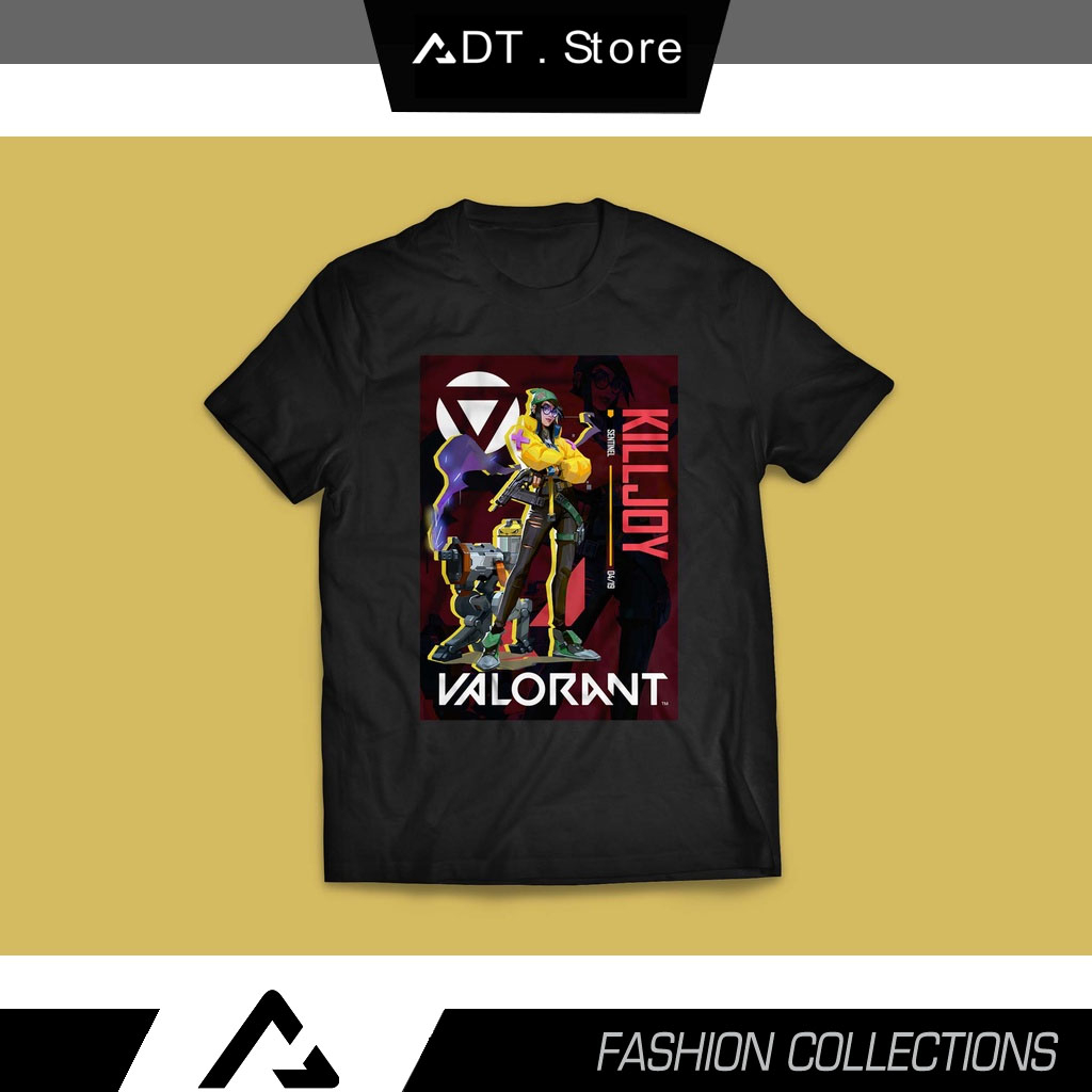 Áo thun hình KillJoy in Valorant Agent Riot cực chất giá rẻ mẫu HOT bán chạy