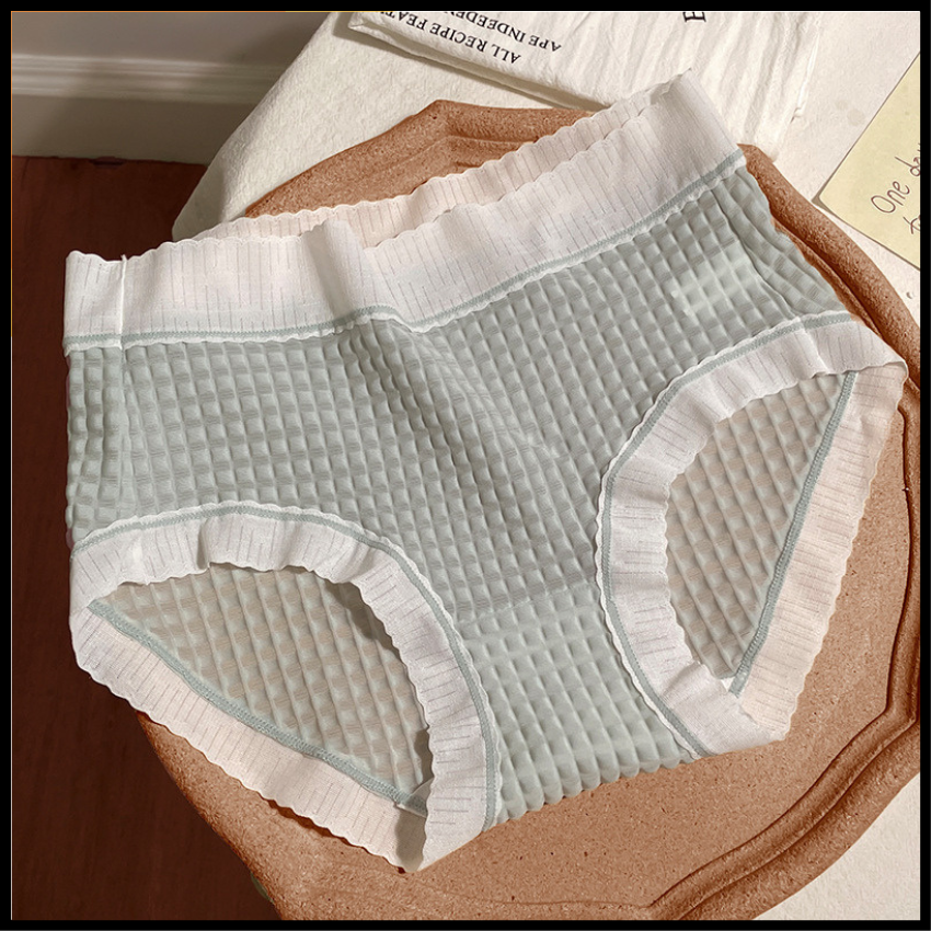 Chính Hãng Quần Lót 3D Kháng Khuẩn Lụa Băng Kiểu Dáng Nhật Bản Nâng Mông Đáy Thoáng Khí Mẫu Mới Nhất A38
