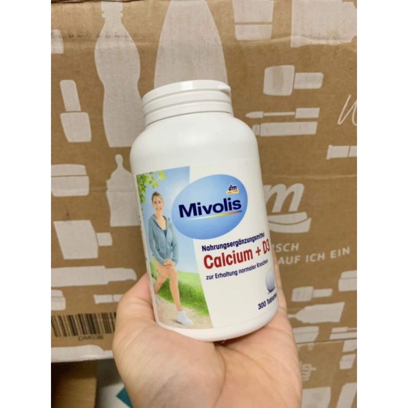 Sản phẩm Mivolis Calcium + D3 Đức 300v