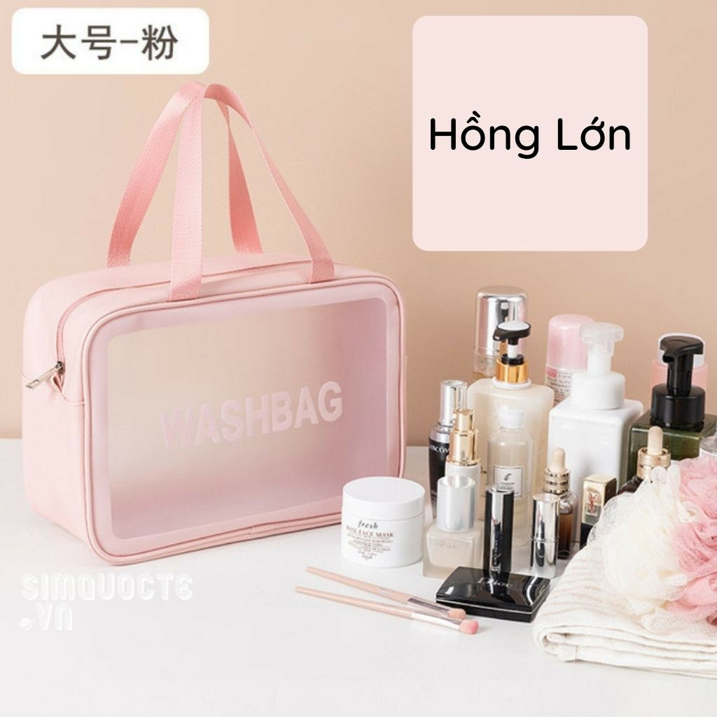 Túi đựng mỹ phẩm/ Đồ trang điểm du lịch chống thấm nước Washbag - Hàng đẹp