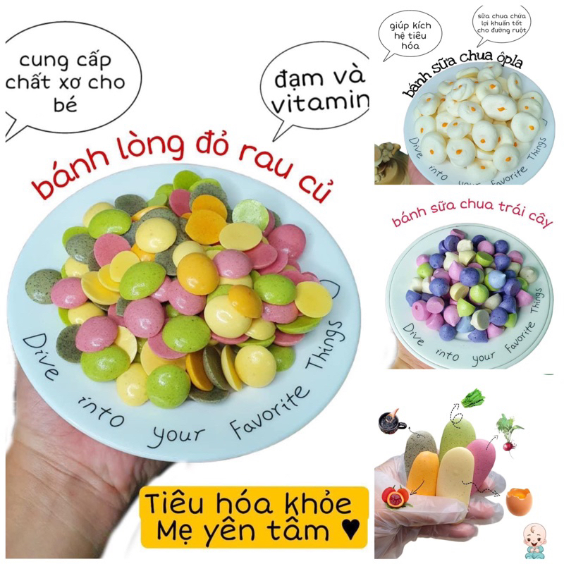 Bánh ăn dặm rau củ Handmade, Sản phẩm hữu cơ cho bé từ 6 tháng MM BABY STORE