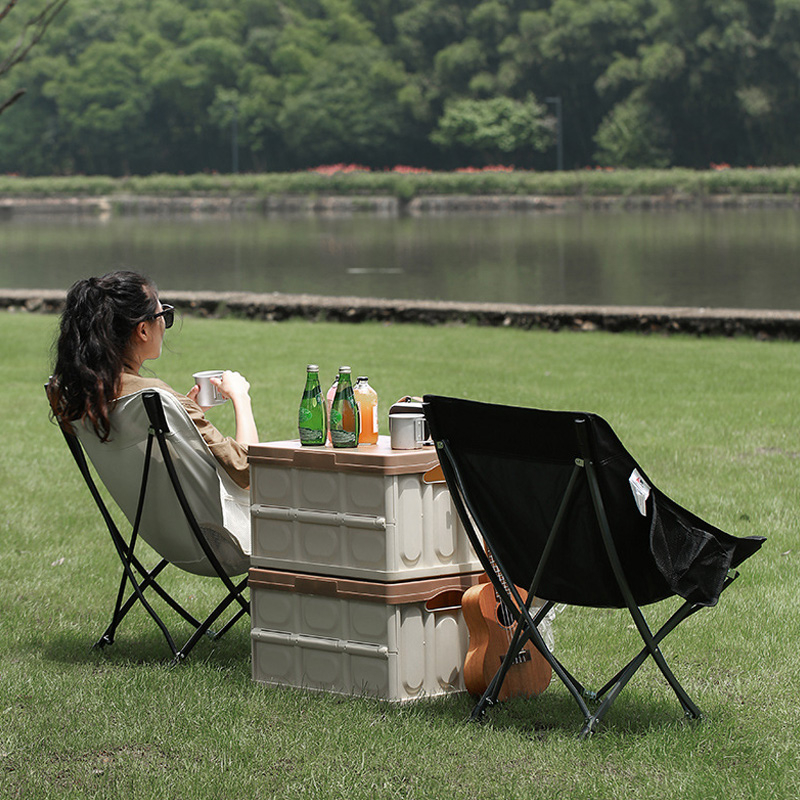 Ghế dã ngoại gấp gọn trẻ em và người lớn YL-15032 kèm túi đựng, Ghế cắm trại camping có túi đựng điện thoại | BigBuy360 - bigbuy360.vn