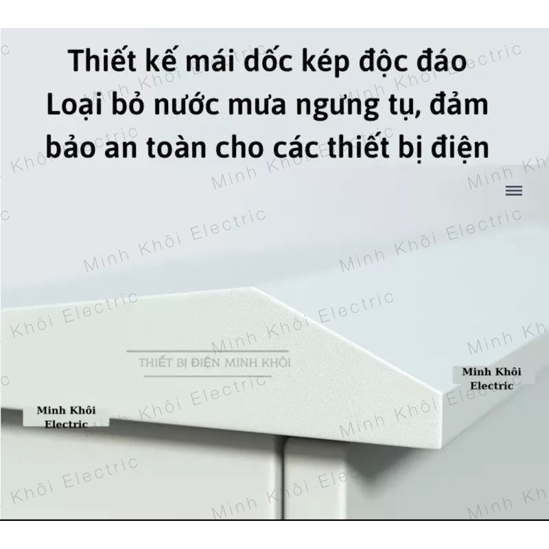 Tủ điện ngoài trời khóa bật sơn tĩnh điện , vỏ tủ điện công nghiệp ngoài trời các loại