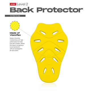 Đệm Giáp Lưng LS2 Level 2 Nam Nữ Bảo Vệ Đi Xe Máy Mô Tô PKL [Chính Hãng]