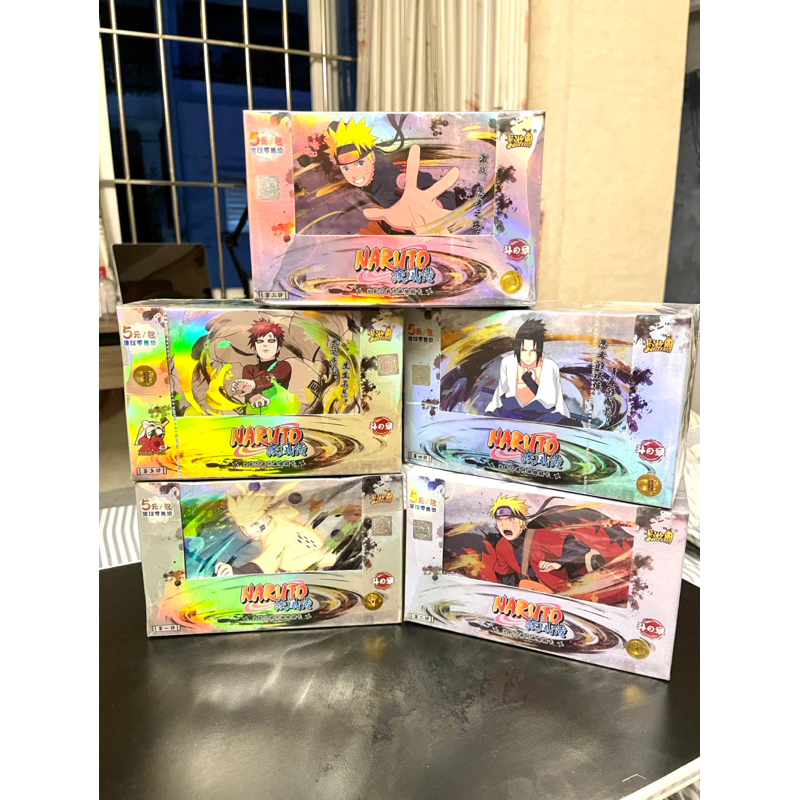Hộp thẻ nhân phẩm Naruto Kayou full box