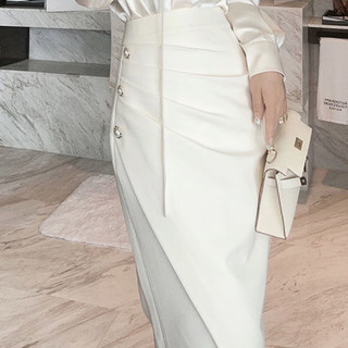 Chân váy xếp ly sườn,chân váy công sở Outfit