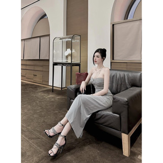 váy maxi cup ngực MPB hàng chuẩn tag