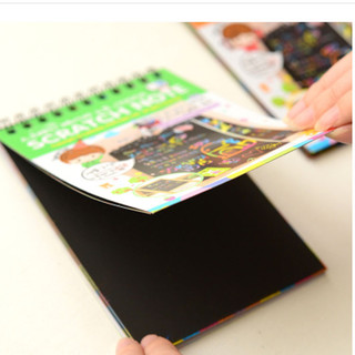Sổ Scratch Note - Sổ Ma Thuật Cầu Vồng DIY Lovelyhouse SCRATCHNOTE095
