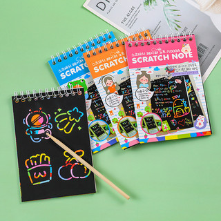 Sổ Scratch Note - Sổ Ma Thuật Cầu Vồng DIY Lovelyhouse SCRATCHNOTE095