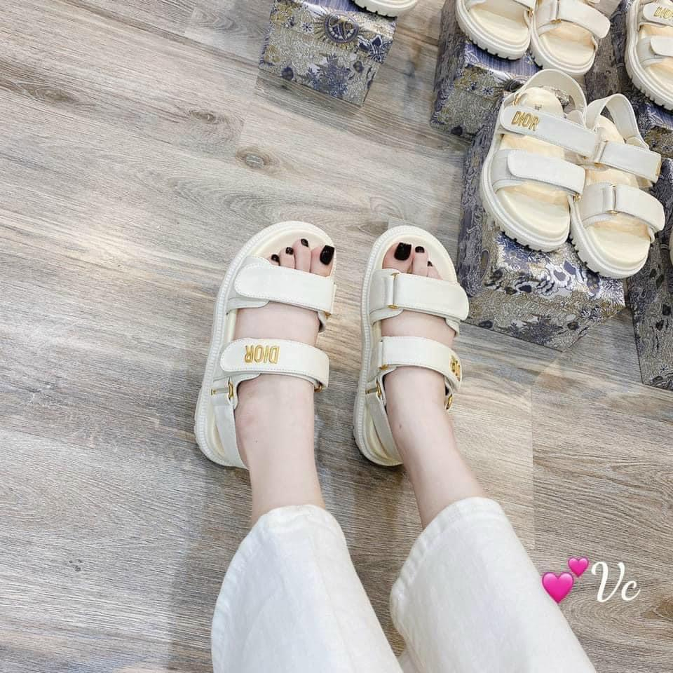 Dép sandan D.I.O hậu quai dán 3cm