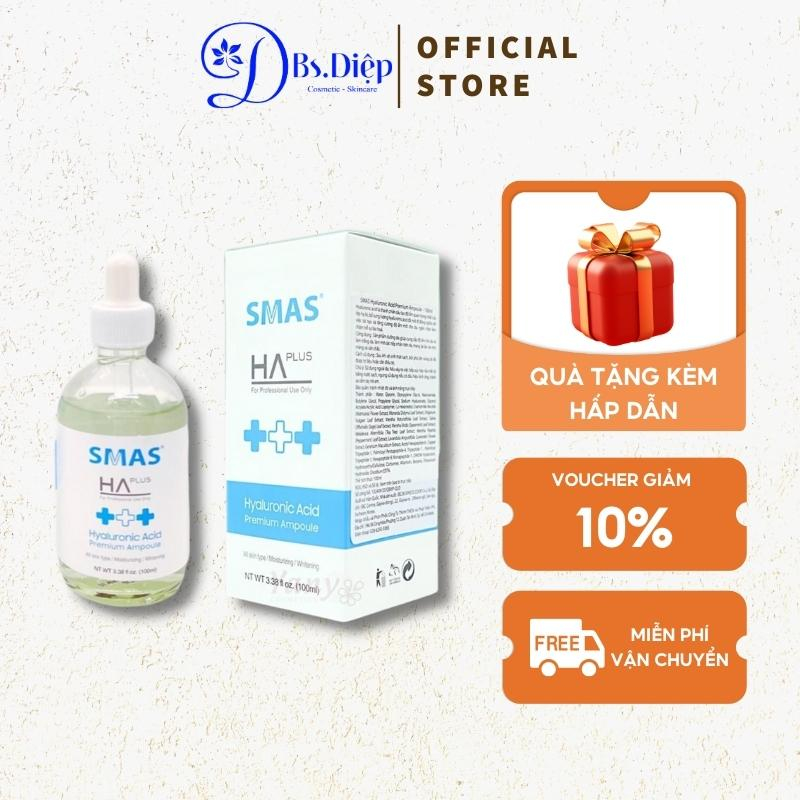 Serum Smas HA Plus Hỗ Trợ Dưỡng Ẩm Sáng Da 100ml