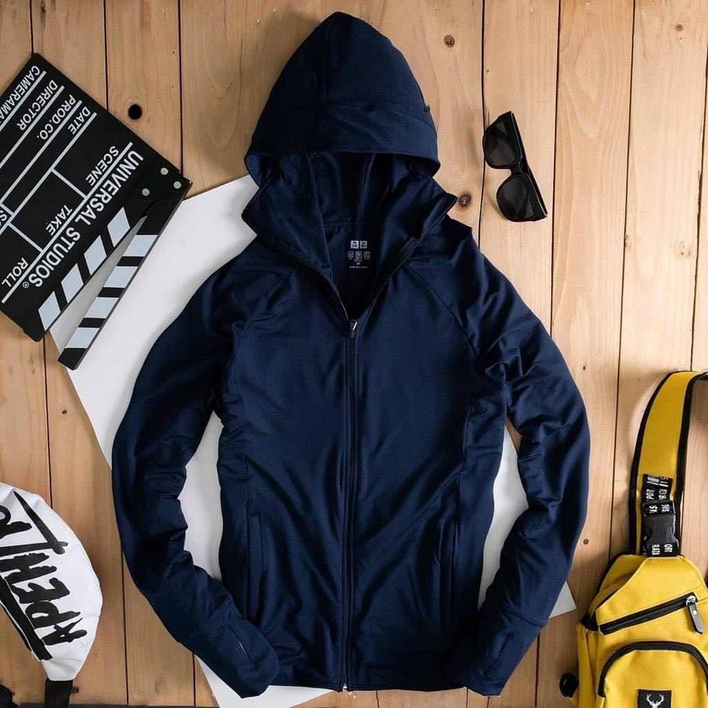 Áo Chống Nắng Cao Cấp Unim Store Vải Kim Cượng Thông Hơi Mát Lạnh Tay Dài Trùm Kín Tránh Tia UV Có Túi Đựng - CN01