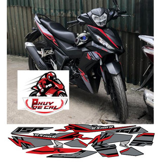 Tem rời winner v1 đỏ đen rs150 đỏ xám nhám