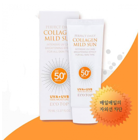 Kem chống nắng Ecotop Collagen Mild Sun SPF50+ PA+++ 70ml