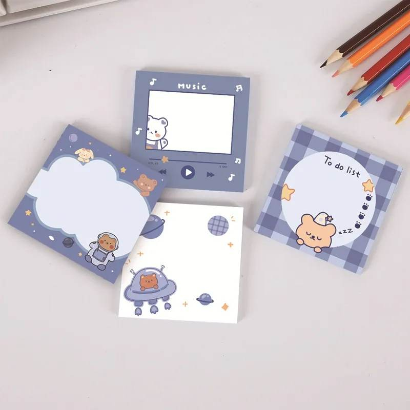 Giấy Nhớ 50 tờ Giấy Note Giấy Ghi Nhớ Cute Dễ Thương Cho Học Sinh Sinh Viên Văn phòng