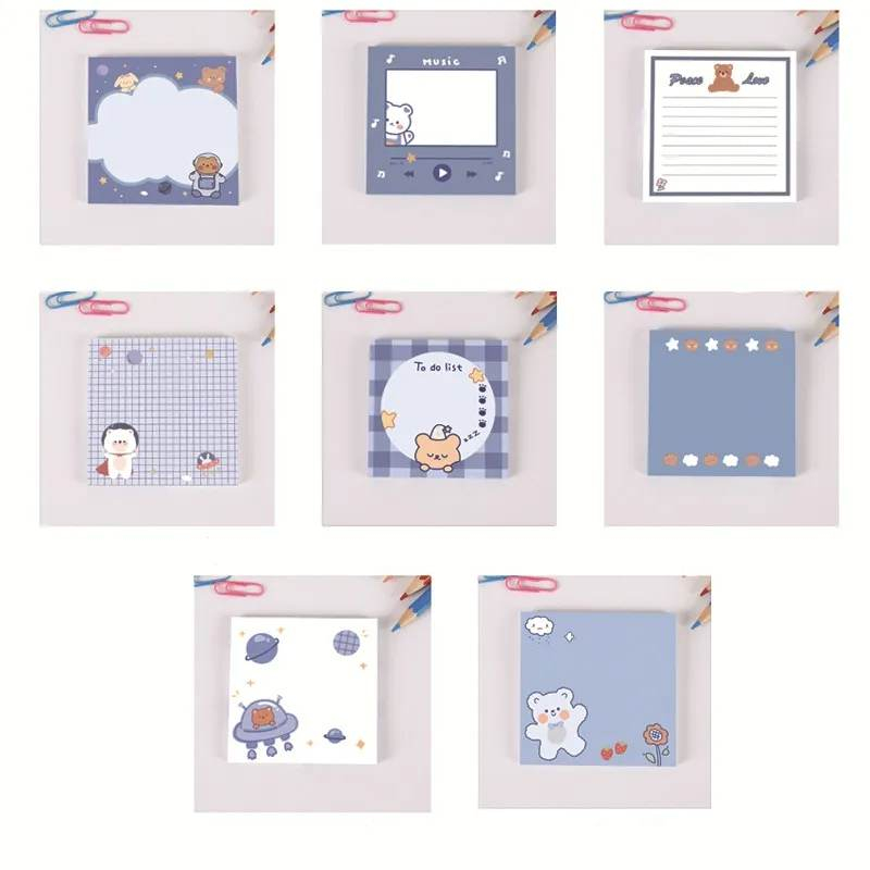 Giấy Nhớ 50 tờ Giấy Note Giấy Ghi Nhớ Cute Dễ Thương Cho Học Sinh Sinh Viên Văn phòng