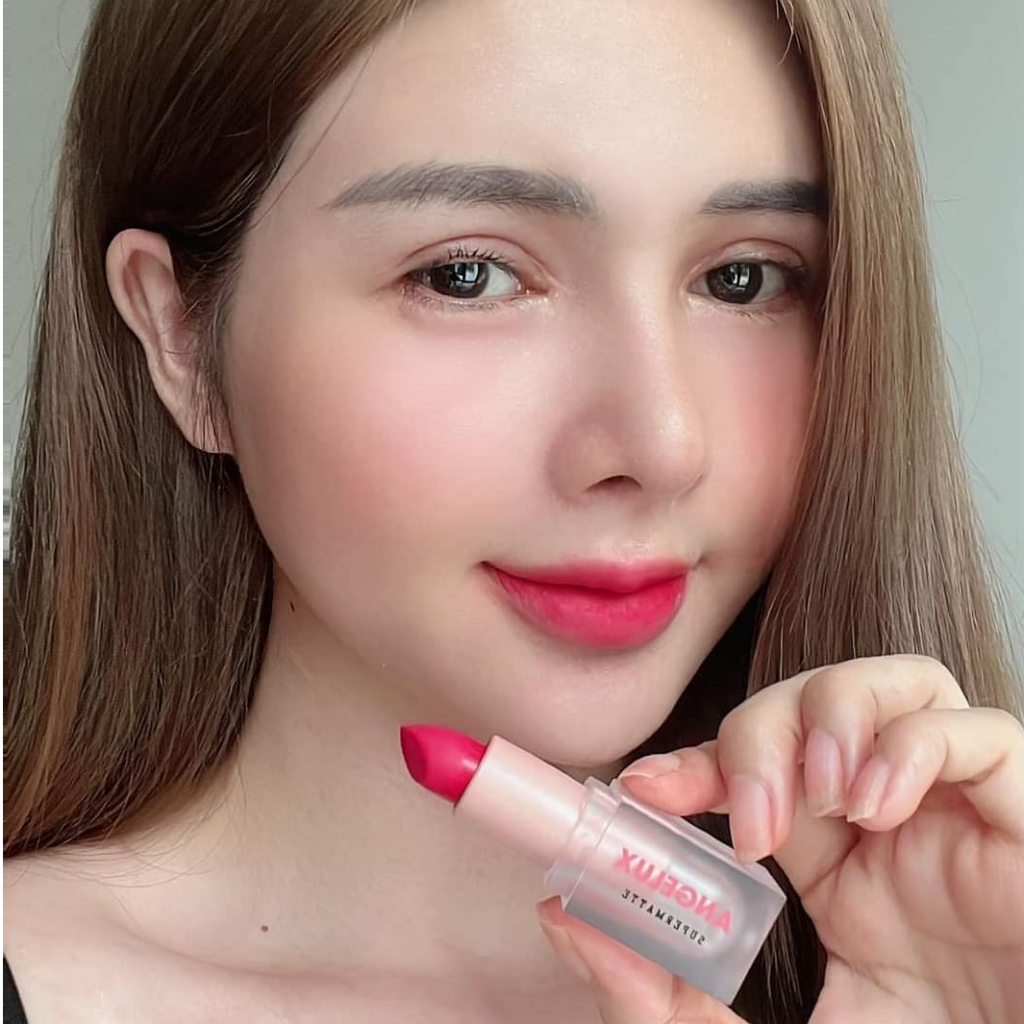 Son THỎI SÁP ANGELUX 2023 NEW, chất nhung mịn lì hottrend