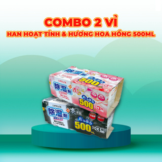 COMBO Hộp Hút Ẩm Than Hoạt Tính khử mùi