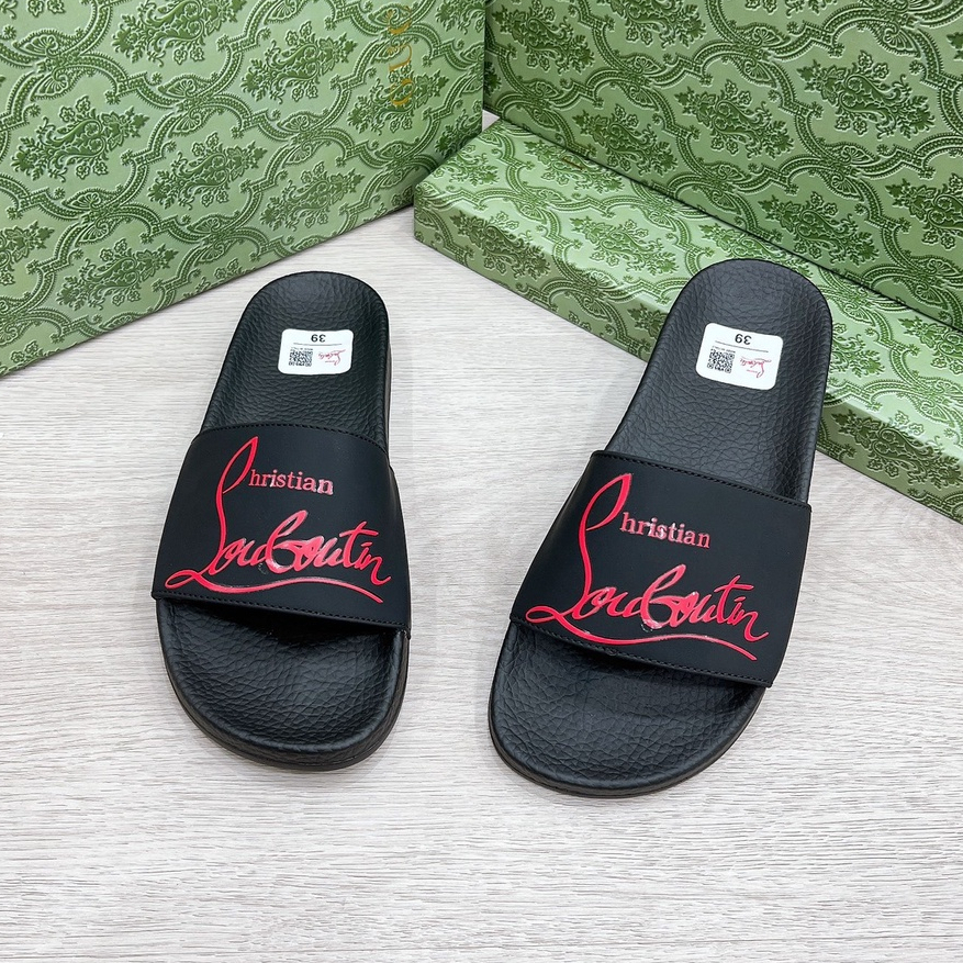 Dép Quai Ngang In Chữ Nổi Siêu Chất Có Hộp Quà Dép Lê Nam lAu...bU..TiOn... Hottrend 2023