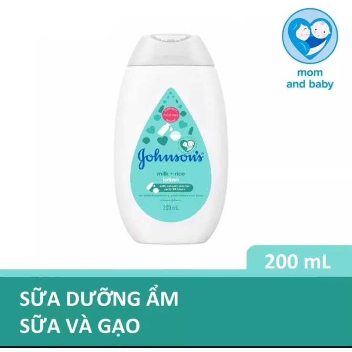 Sữa dưỡng ẩm mềm mịn như bông Johnson's Baby  (200ml)